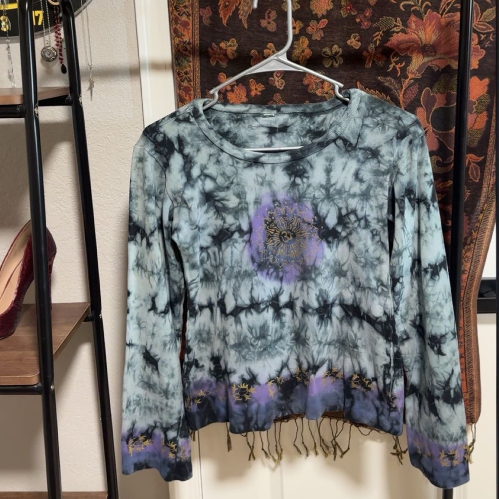 Tie-Dye Blouse